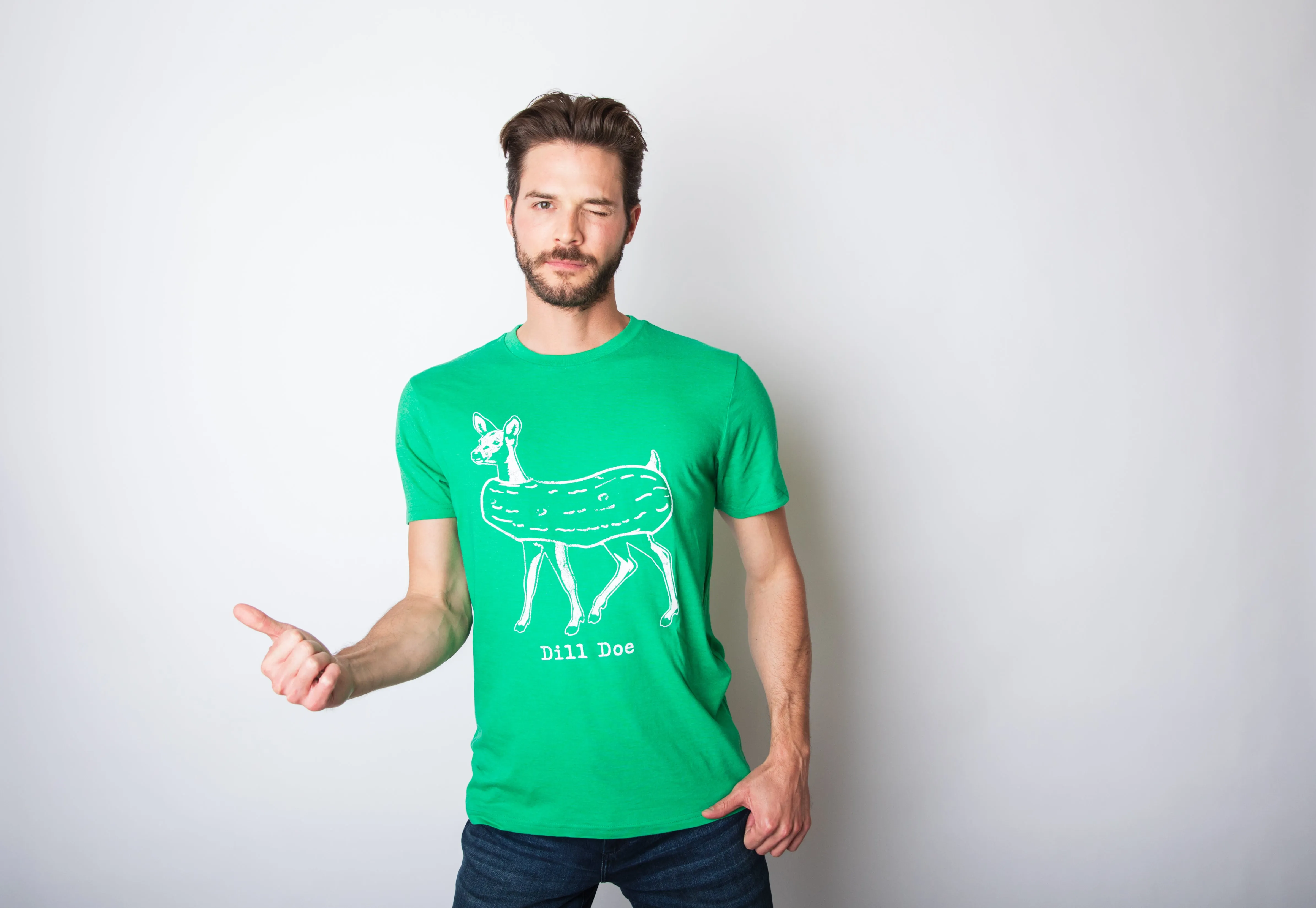 Dill Doe Men's T Shirt sold by Crazy Dog T-Shirts product image thumbnail 2