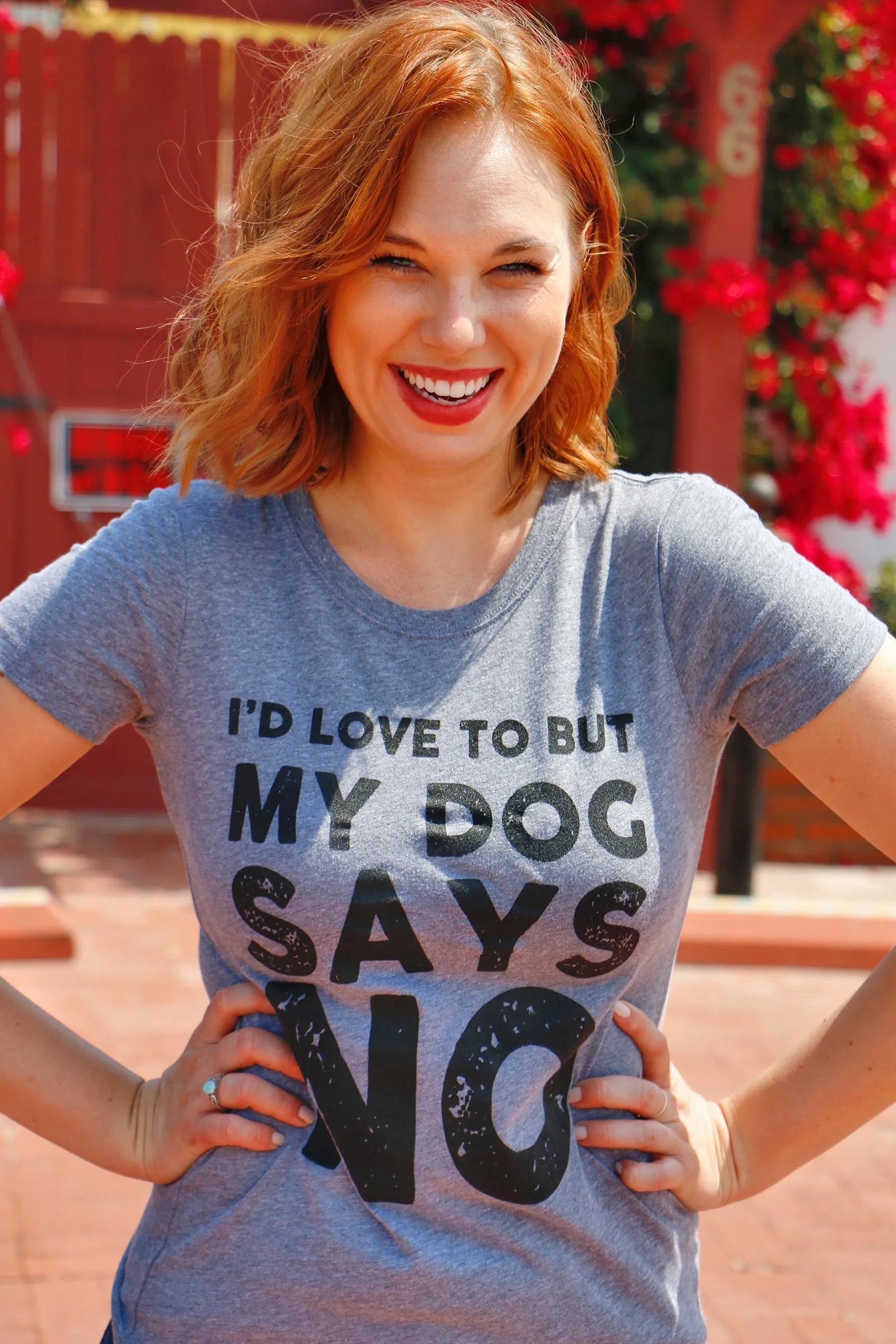 My Dog Says No Women's T Shirt sold by Crazy Dog T-Shirts product image thumbnail 5