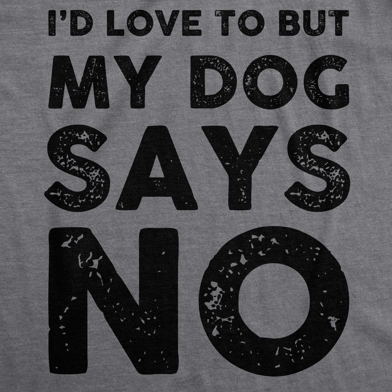 My Dog Says No Women's T Shirt sold by Crazy Dog T-Shirts product image thumbnail 2