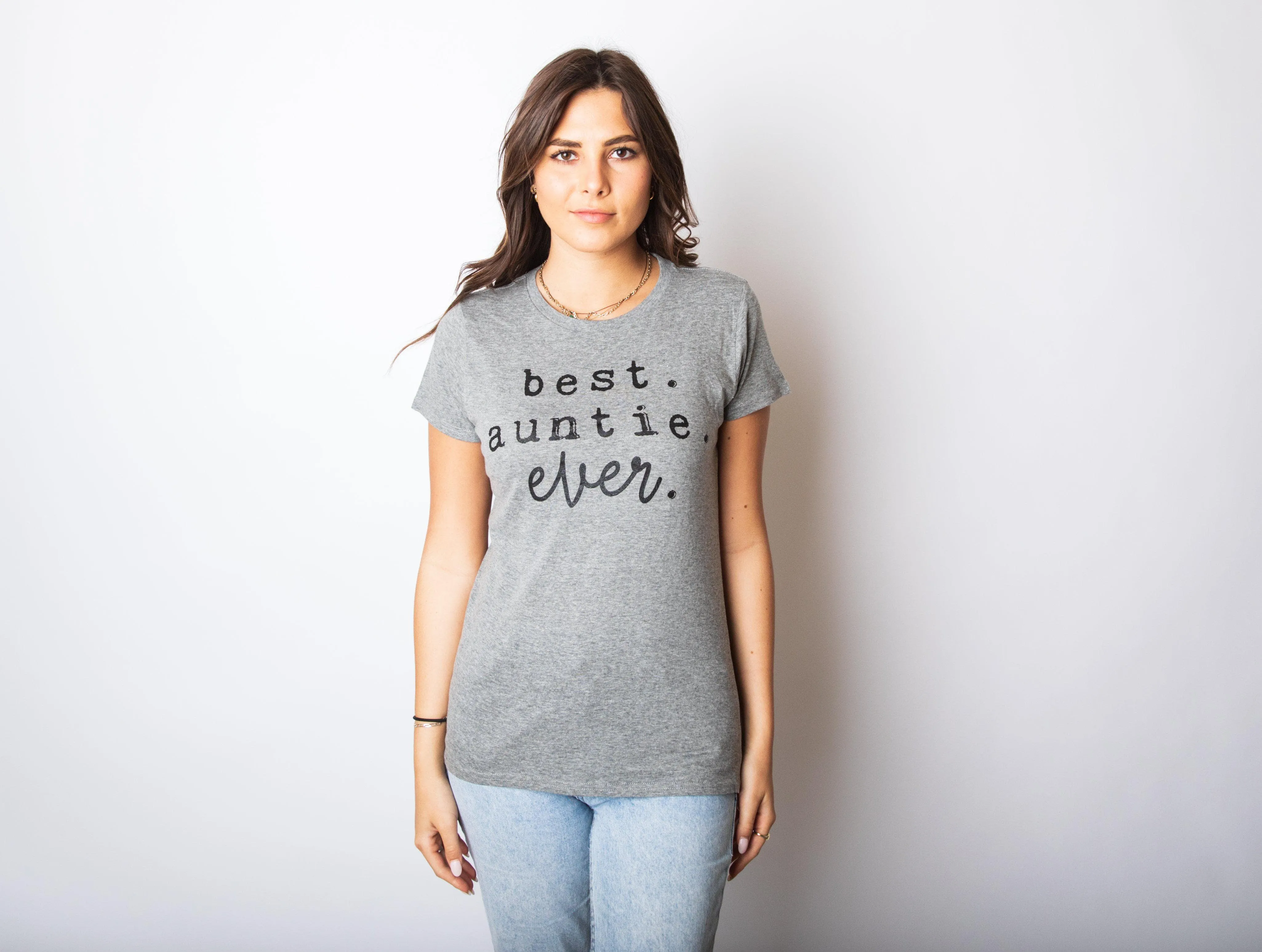Best Auntie Ever Women's T Shirt sold by Crazy Dog T-Shirts product image thumbnail 2