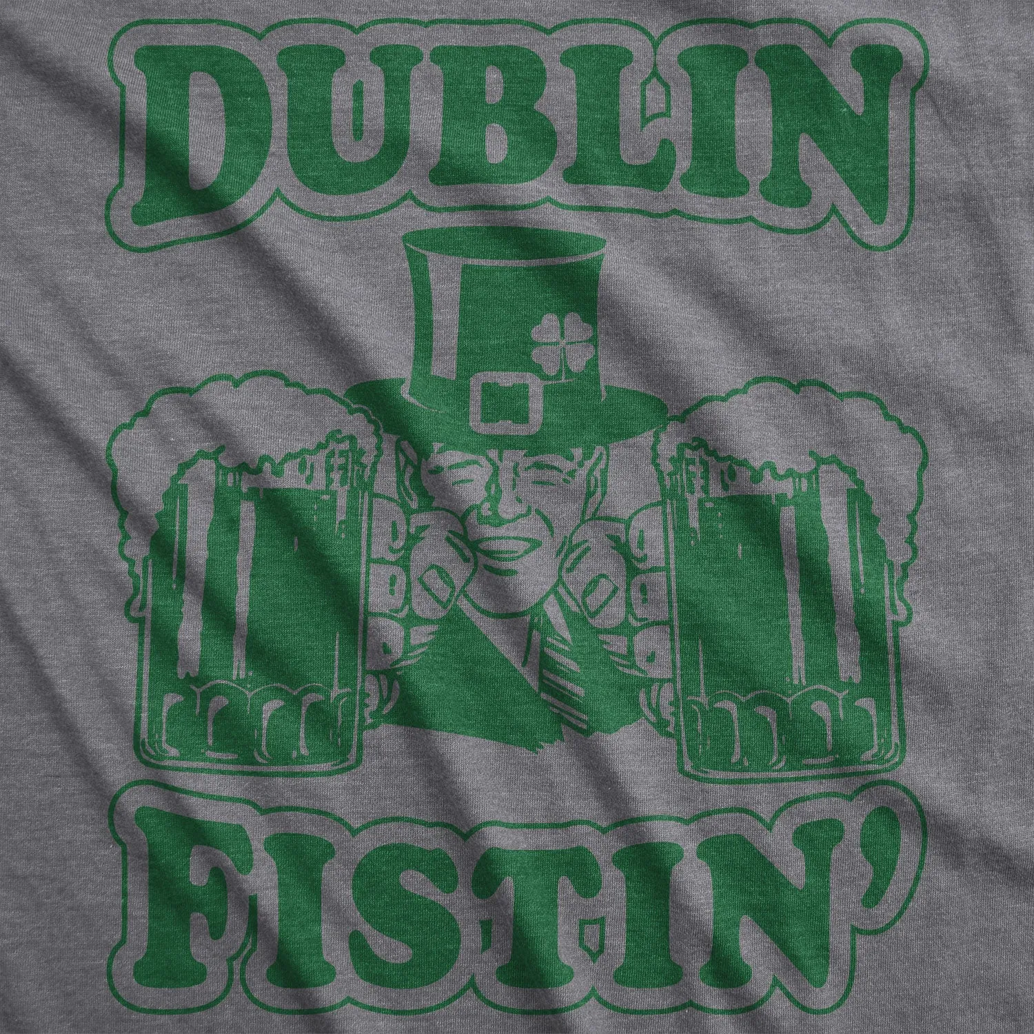 Dublin Fistin' Women's T Shirt sold by Crazy Dog T-Shirts product image thumbnail 2