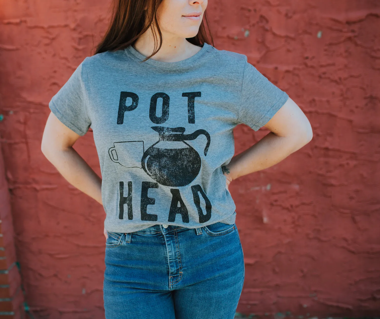 Pot Head Women's T Shirt sold by Crazy Dog T-Shirts product image thumbnail 4