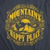 Mountains Are My Happy Place Women's T Shirt sold by Crazy Dog T-Shirts