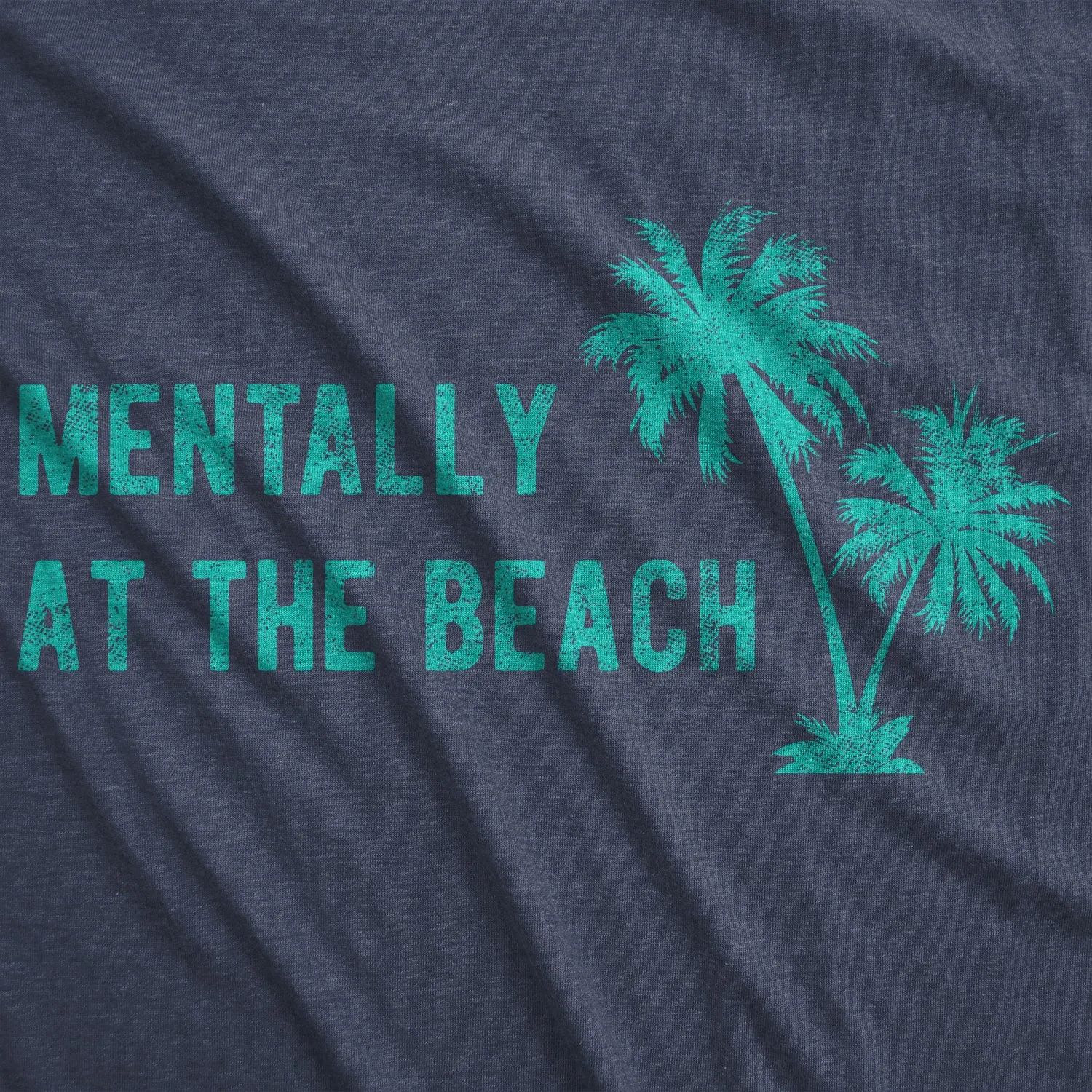 Mentally At The Beach Women's T Shirt sold by Crazy Dog T-Shirts product image thumbnail 2