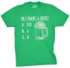 Do I Want A Beer Men's T Shirt sold by Crazy Dog T-Shirts