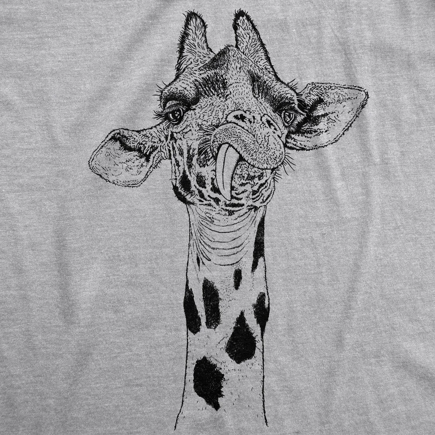 Ask Me About My Giraffe Men's T Shirt sold by Crazy Dog T-Shirts product image thumbnail 2