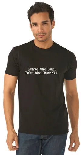 Leave The Gun Take The Cannoli Men's T Shirt sold by Crazy Dog T-Shirts product image thumbnail 4