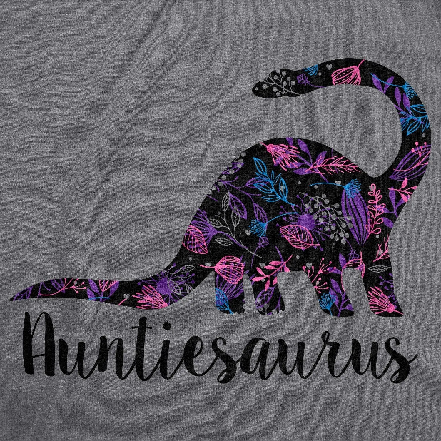 Auntiesaurus Women's T Shirt sold by Crazy Dog T-Shirts product image thumbnail 2