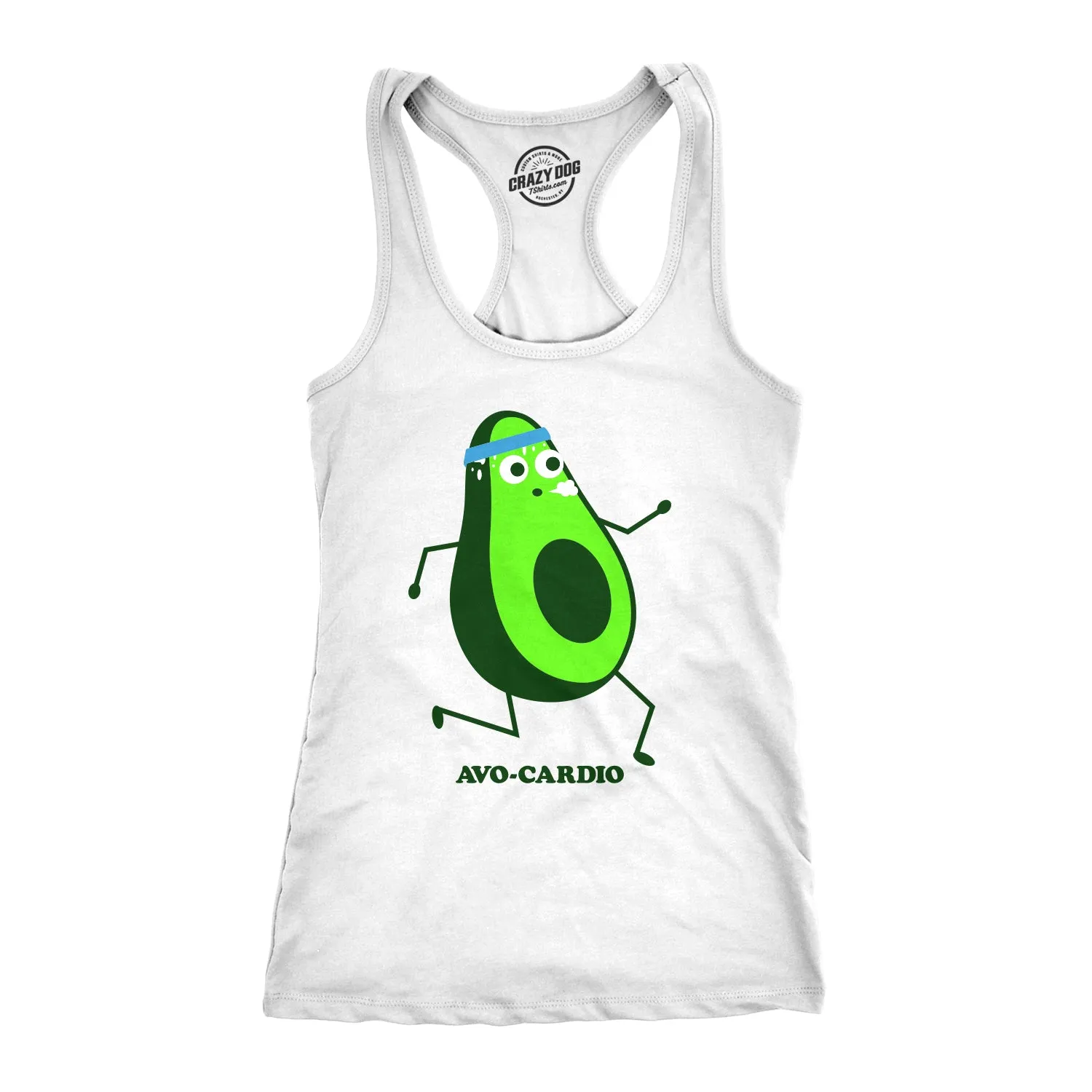 Avocardio Women's Tank Top sold by Crazy Dog T-Shirts product image thumbnail 2