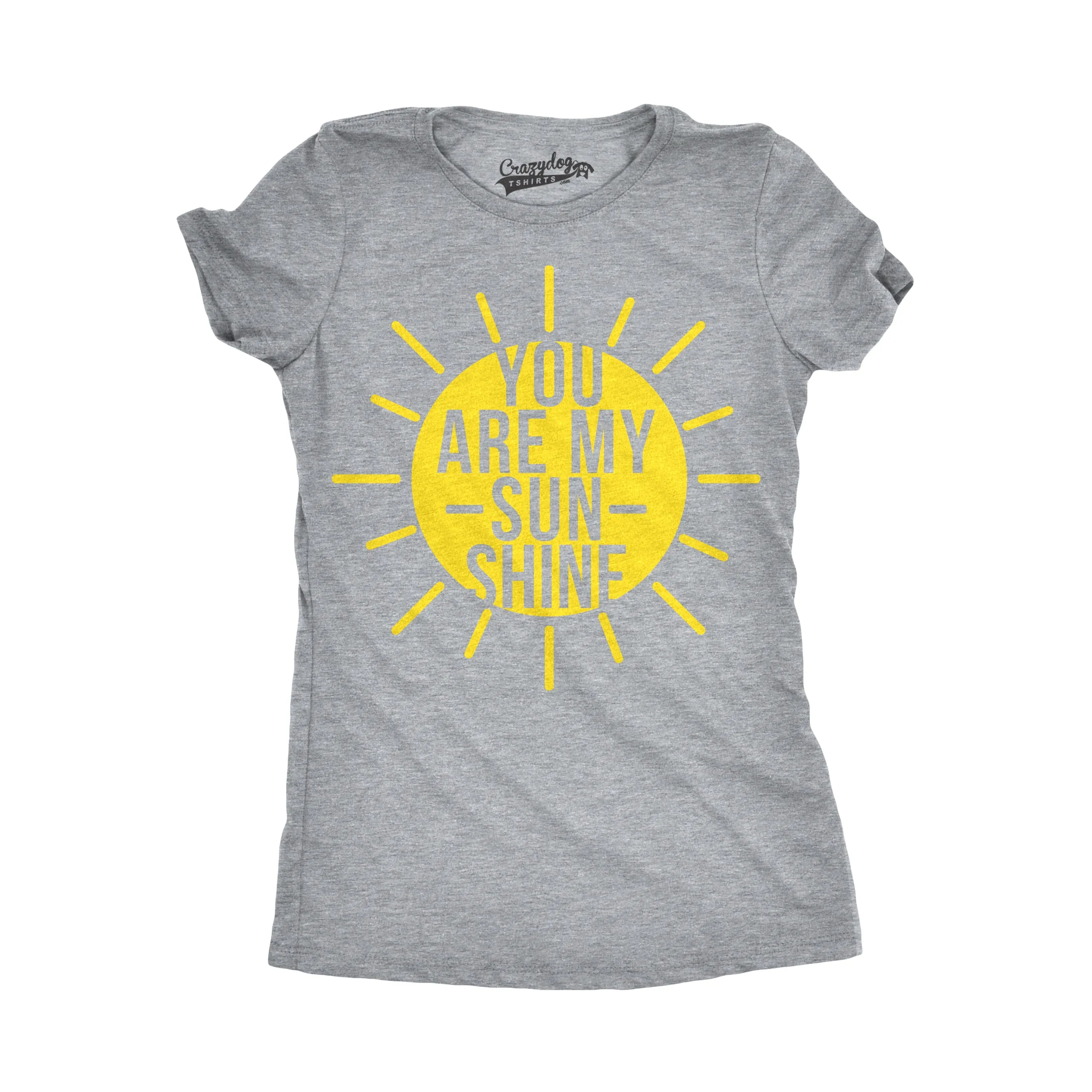 You Are My Sunshine Women's T Shirt sold by Crazy Dog T-Shirts product image thumbnail 4
