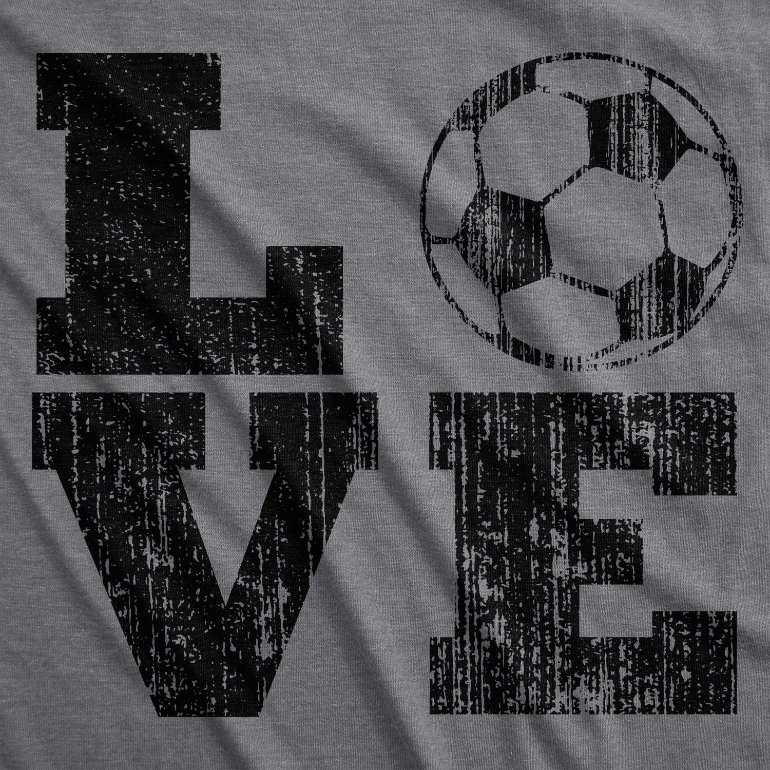 Love Soccer Women's T Shirt sold by Crazy Dog T-Shirts product image thumbnail 2