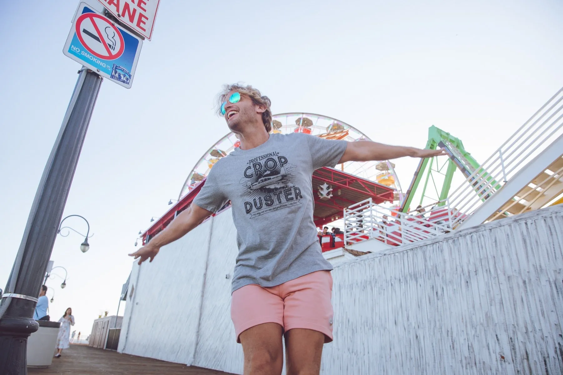 Professional Crop Duster Men's T Shirt sold by Crazy Dog T-Shirts product image thumbnail 2