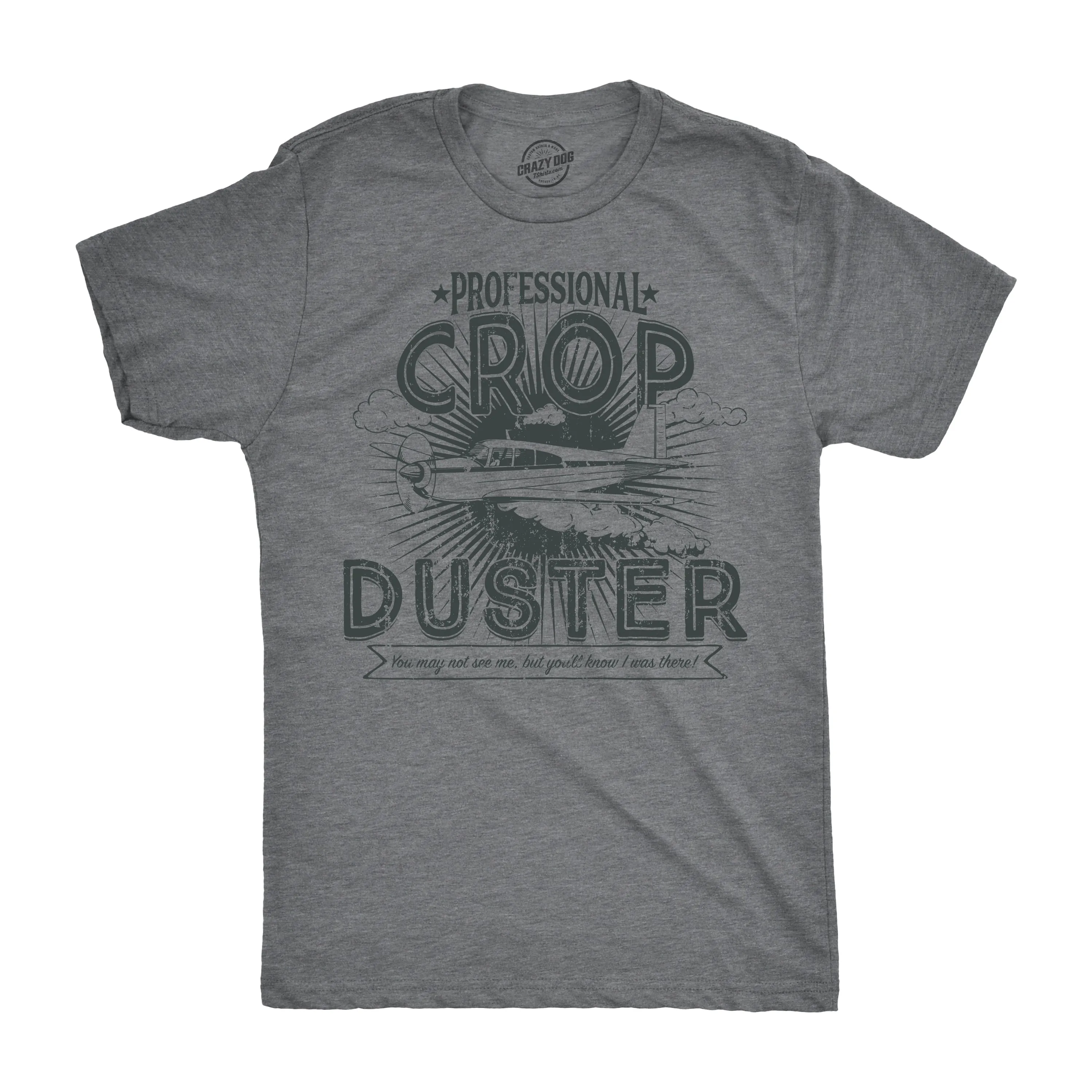 Professional Crop Duster Men's T Shirt sold by Crazy Dog T-Shirts