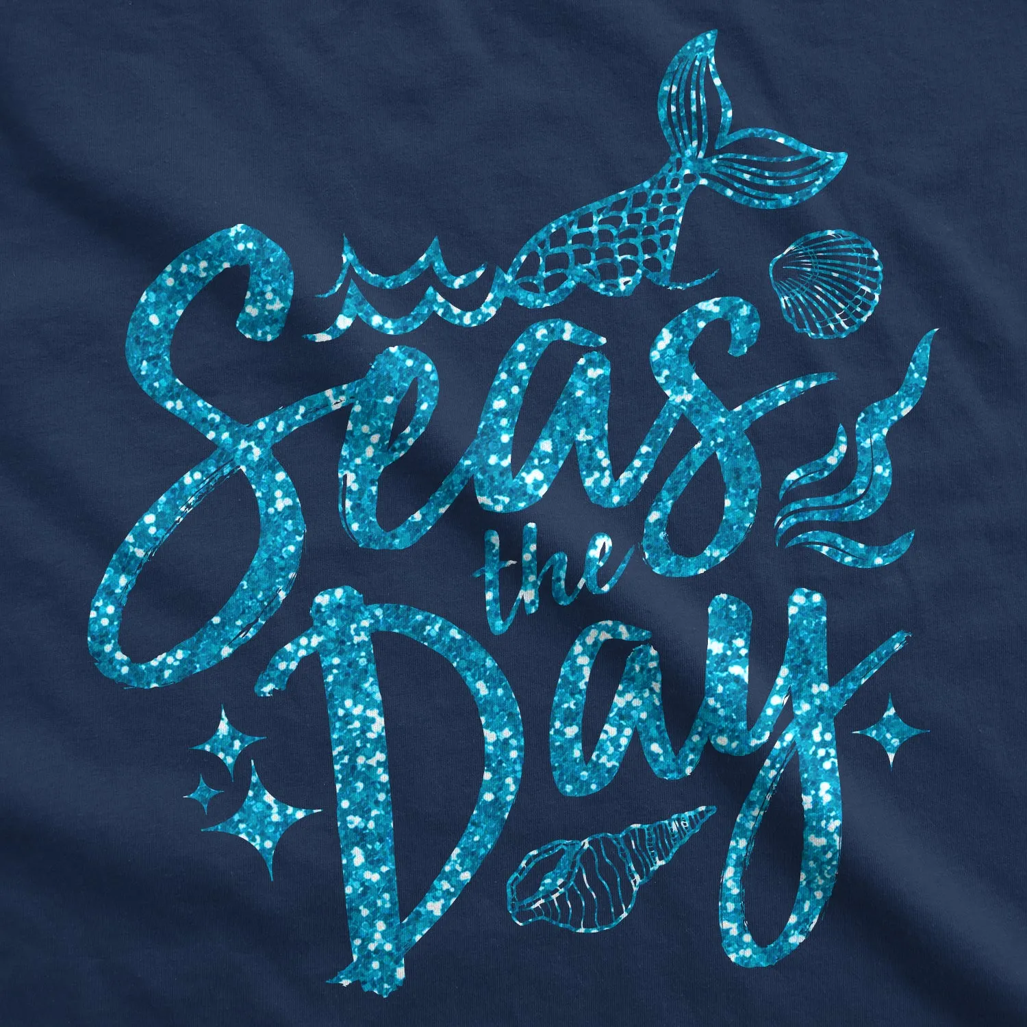 Seas The Day Women's Tank Top sold by Crazy Dog T-Shirts product image thumbnail 2