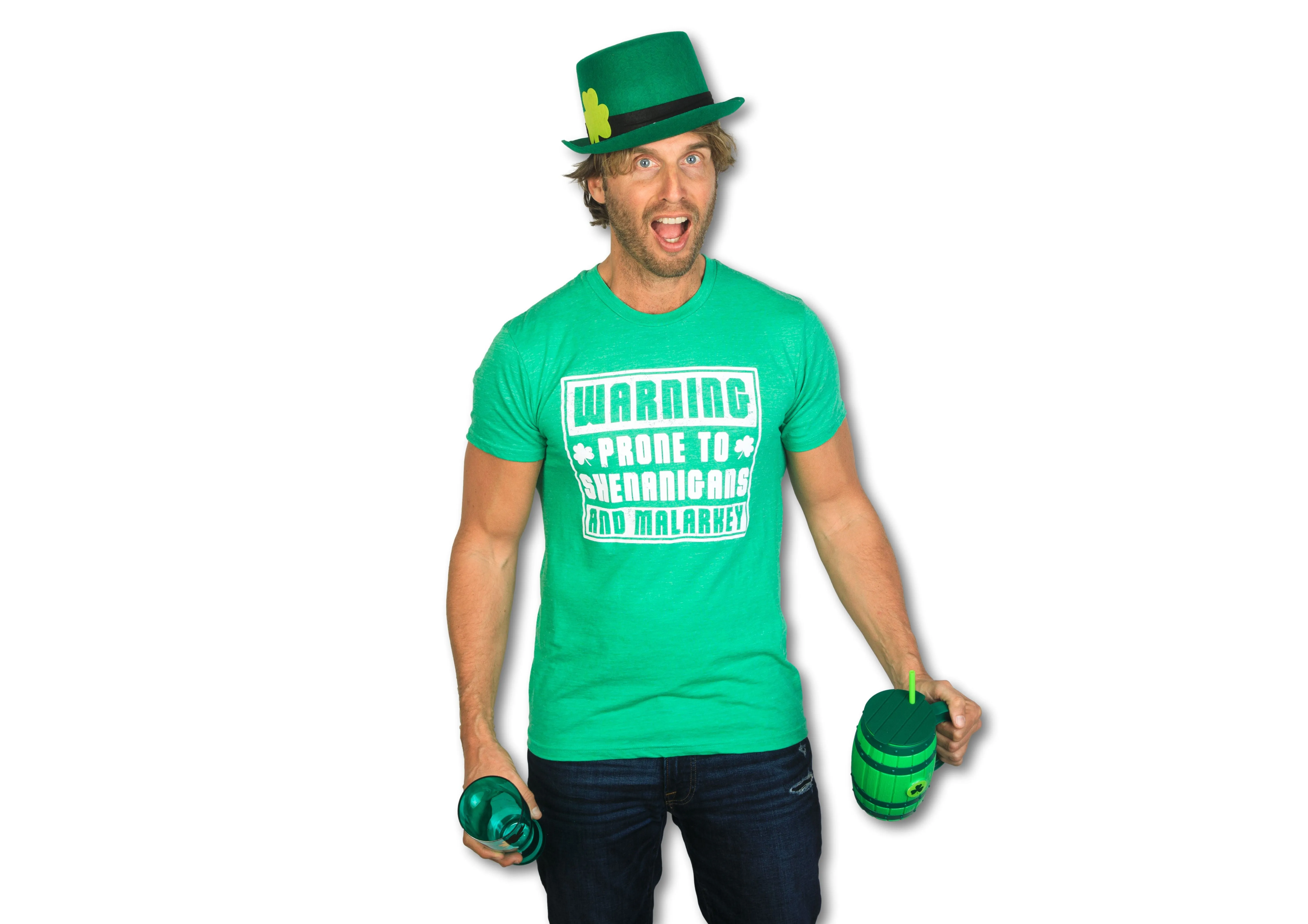 Prone To Shenanigans And Malarkey Men's T Shirt sold by Crazy Dog T-Shirts product image thumbnail 3