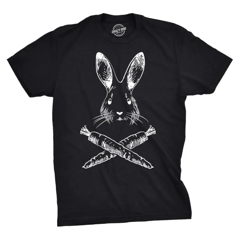 Jolly Roger Easter Men's T Shirt sold by Crazy Dog T-Shirts