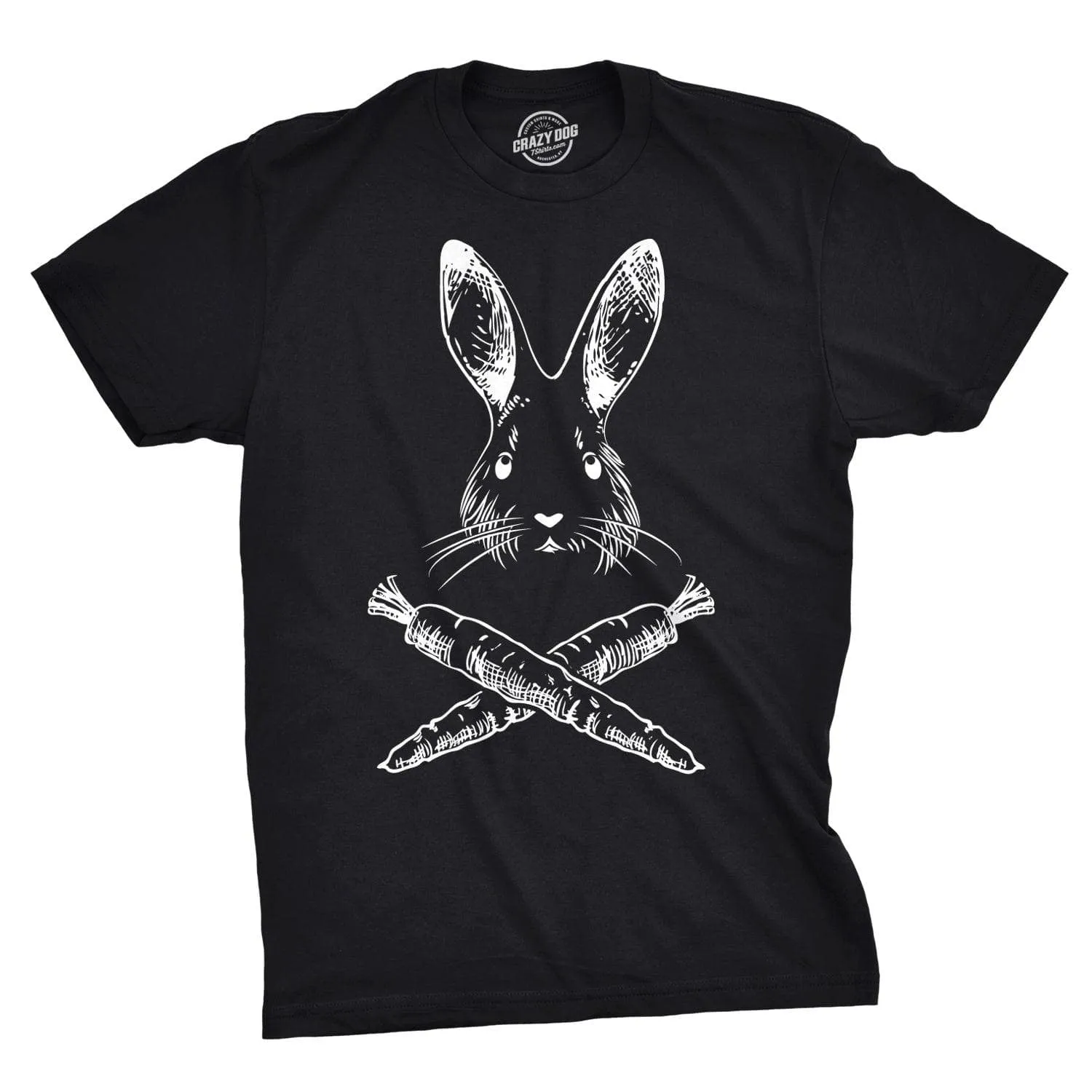 Jolly Roger Easter Men's T Shirt sold by Crazy Dog T-Shirts