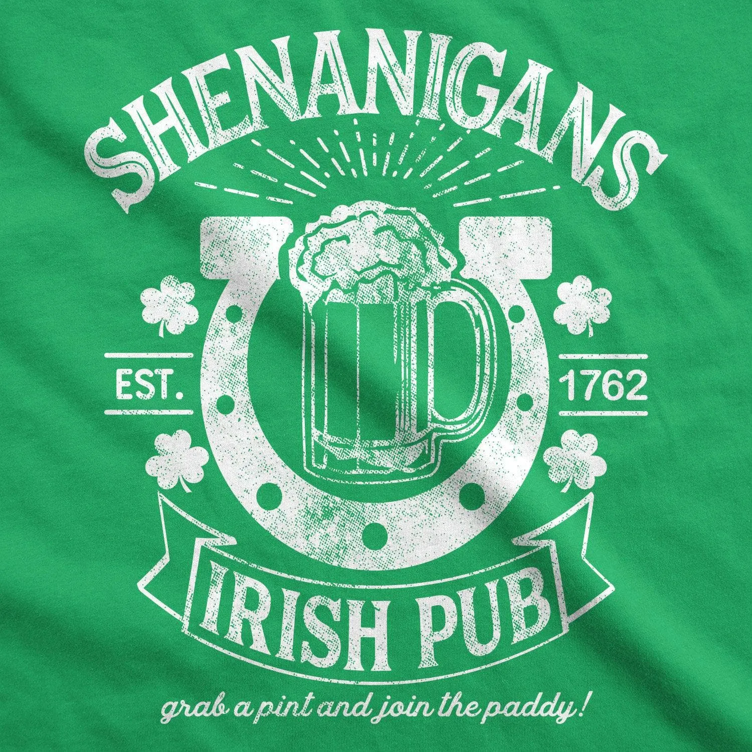 Shenanigans Irish Pub Men's T Shirt sold by Crazy Dog T-Shirts product image thumbnail 2