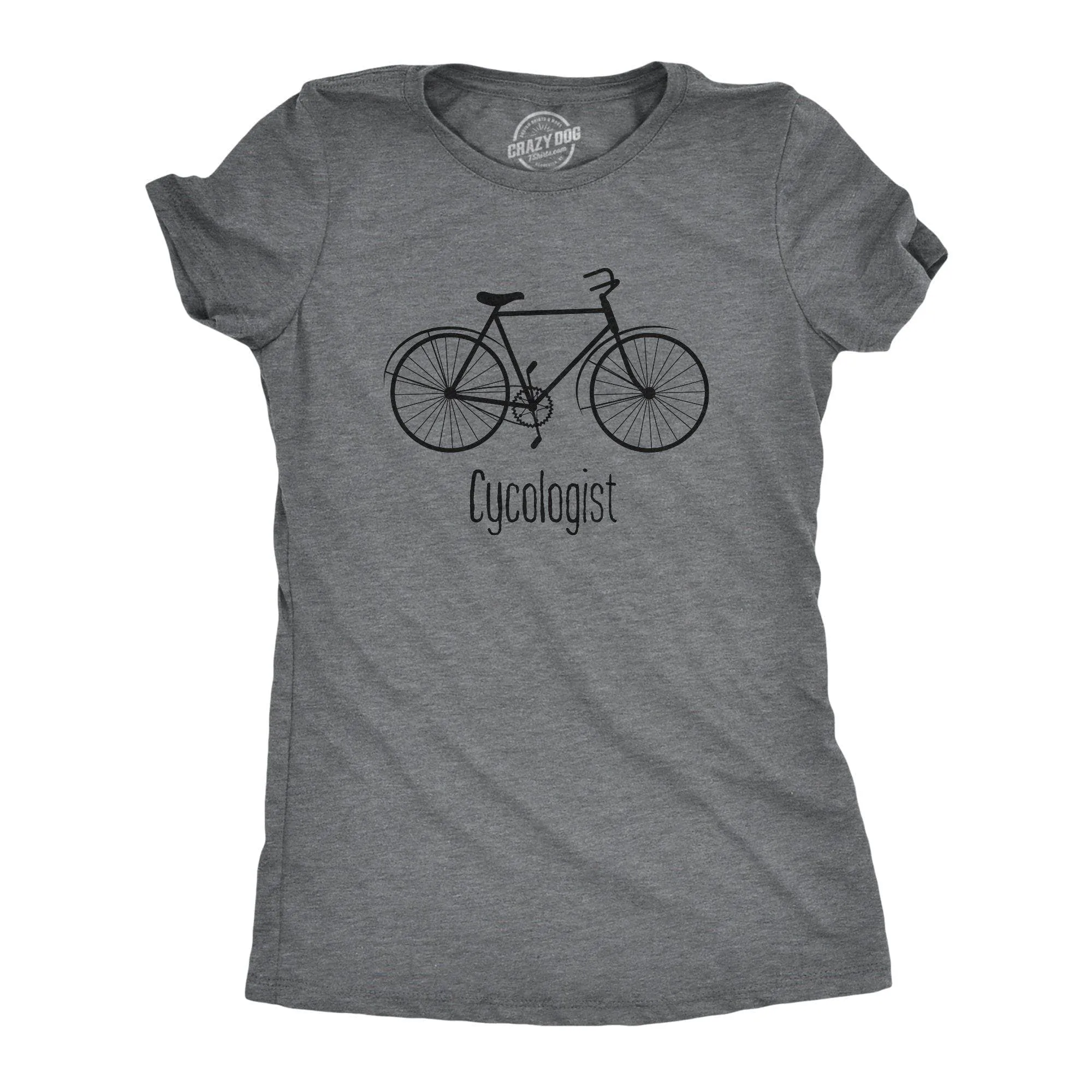 Cycologist Women's T Shirt sold by Crazy Dog T-Shirts product image thumbnail 4