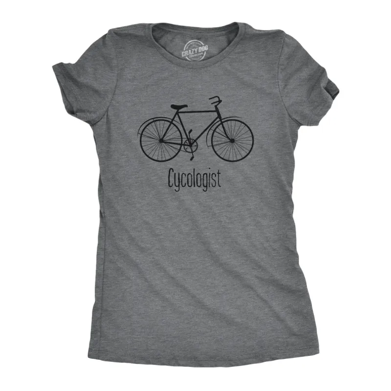 Cycologist Women's T Shirt sold by Crazy Dog T-Shirts