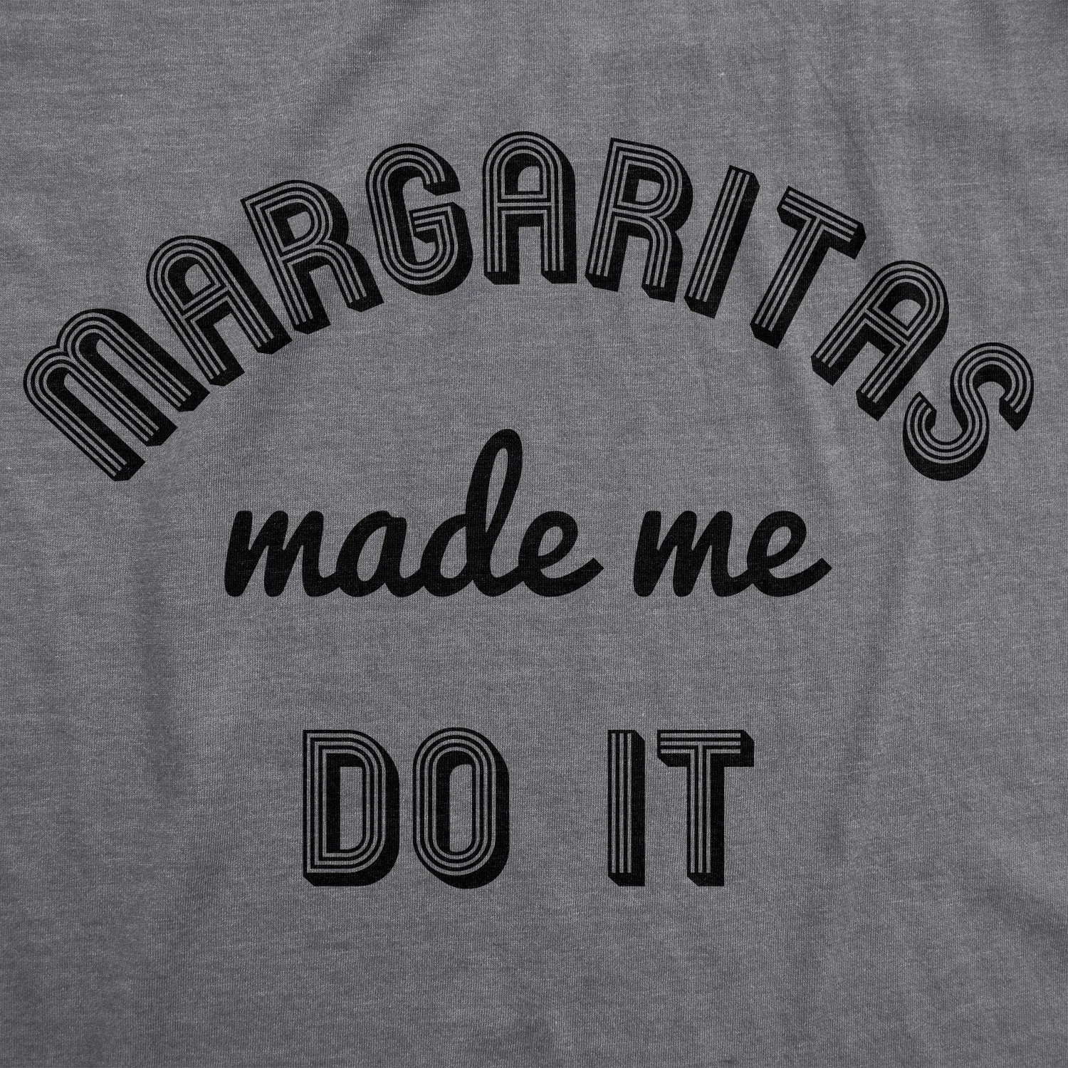 Margaritas Made Me Do It Women's T Shirt sold by Crazy Dog T-Shirts product image thumbnail 2