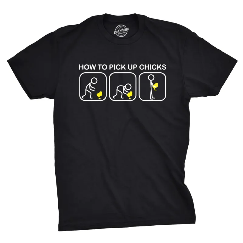 Pick Up Chicks Men's T Shirt sold by Crazy Dog T-Shirts