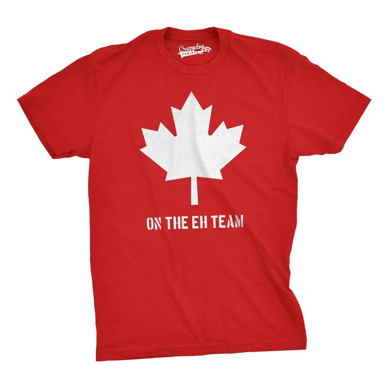 Canada Eh Team Men's T Shirt sold by Crazy Dog T-Shirts product image thumbnail 3