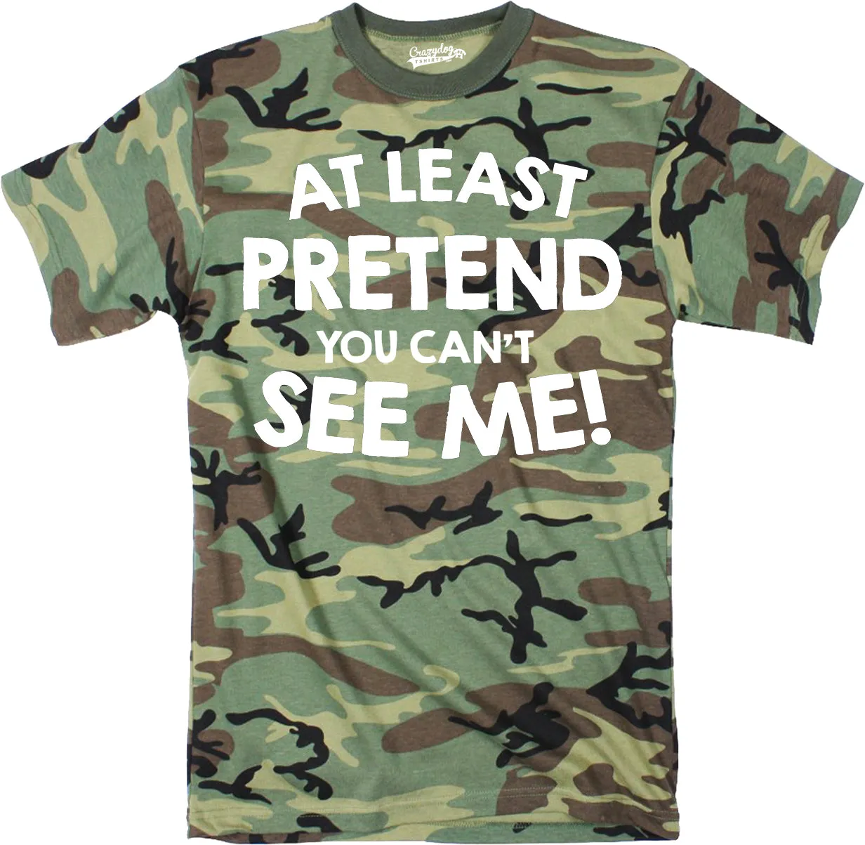 Pretend You Can't See Me Men's T Shirt sold by Crazy Dog T-Shirts