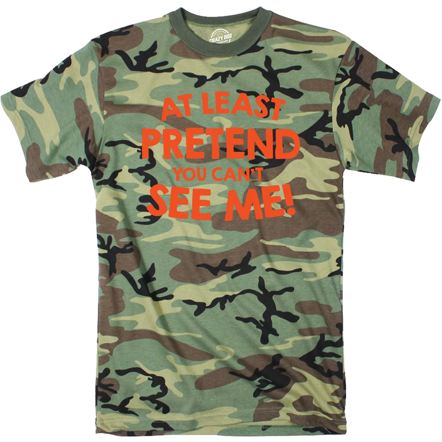 Pretend You Can't See Me Men's T Shirt sold by Crazy Dog T-Shirts product image thumbnail 2