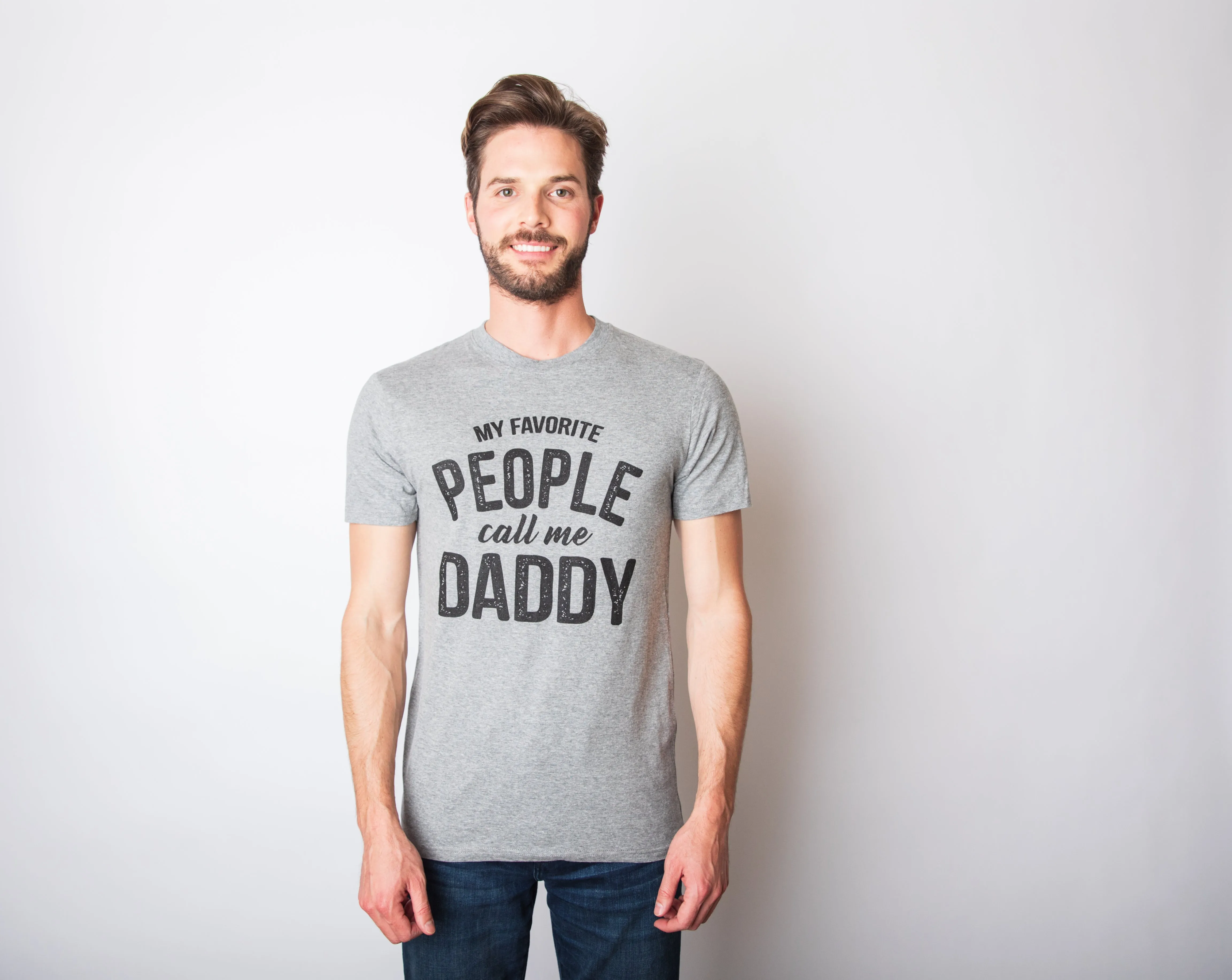 My Favorite People Call Me Daddy Men's T Shirt sold by Crazy Dog T-Shirts product image thumbnail 2