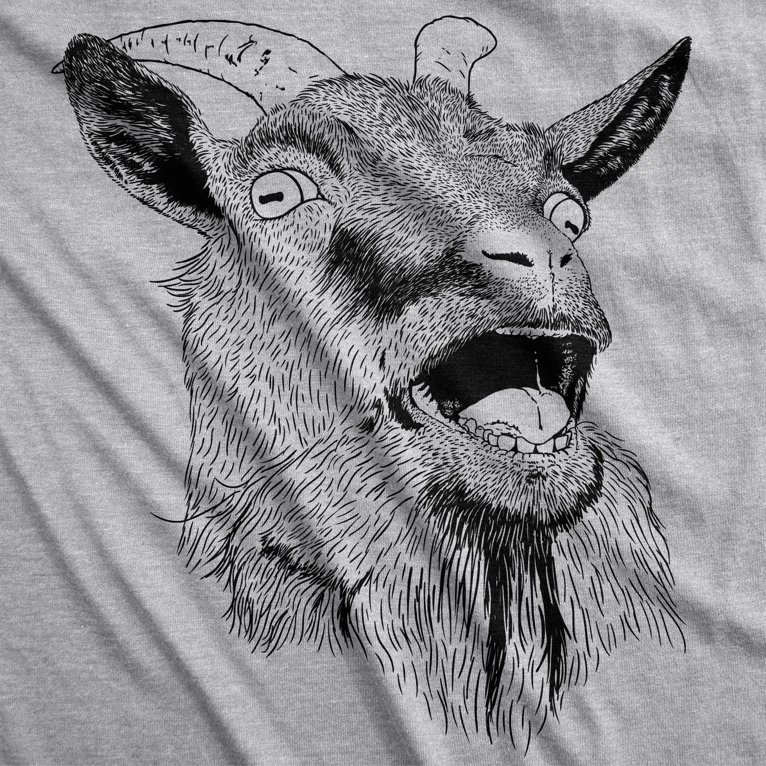 Ask Me About My Goat Flip Men's T Shirt sold by Crazy Dog T-Shirts product image thumbnail 3