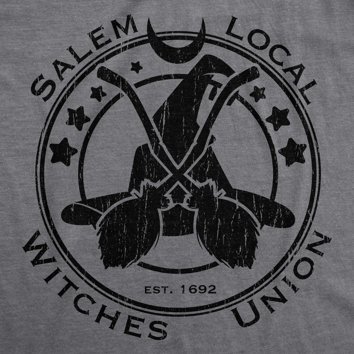 Salem Local Witches Union Women's T Shirt sold by Crazy Dog T-Shirts product image thumbnail 2