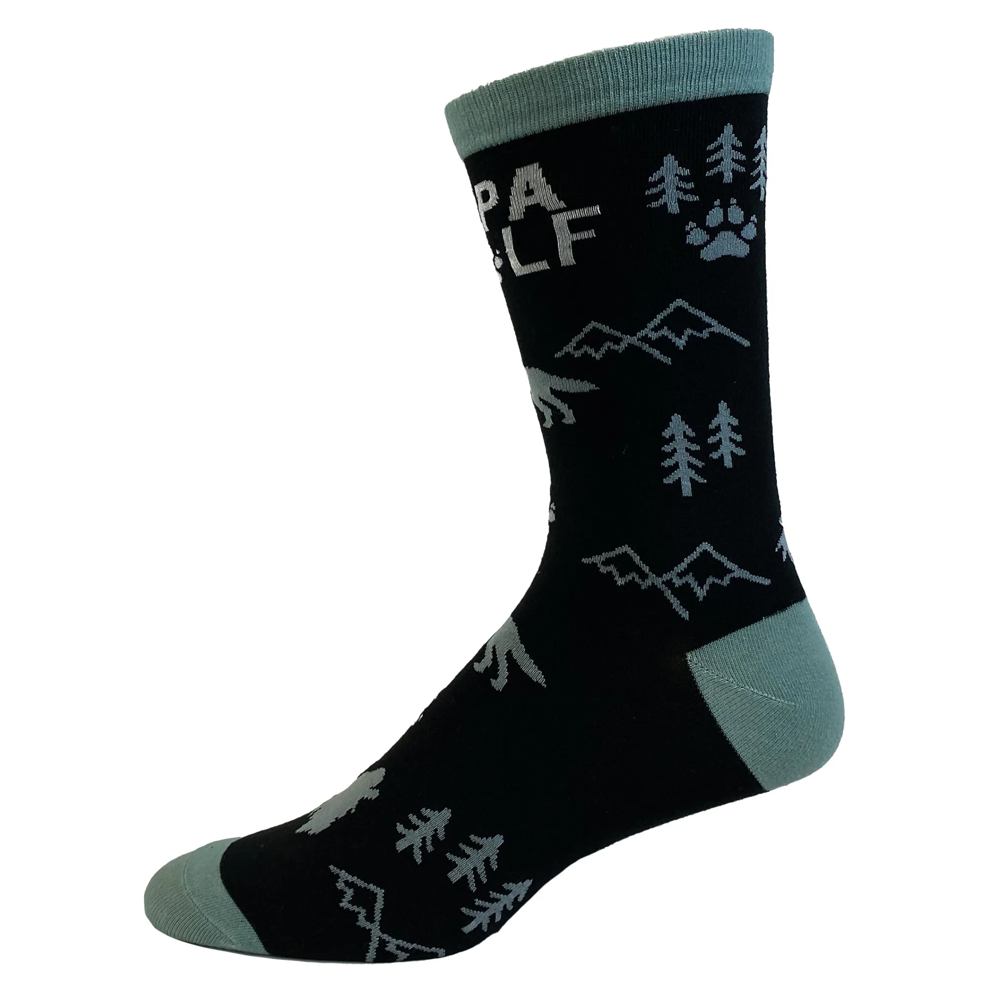 Papa Wolf Socks sold by Crazy Dog T-Shirts product image thumbnail 3