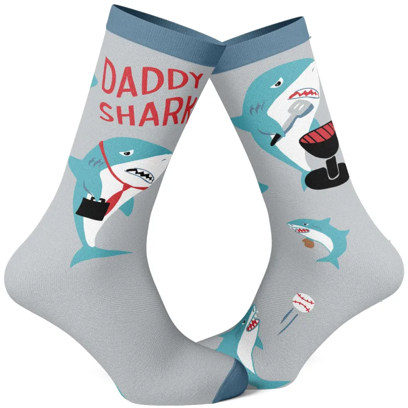 Daddy Shark V2 Socks sold by Crazy Dog T-Shirts