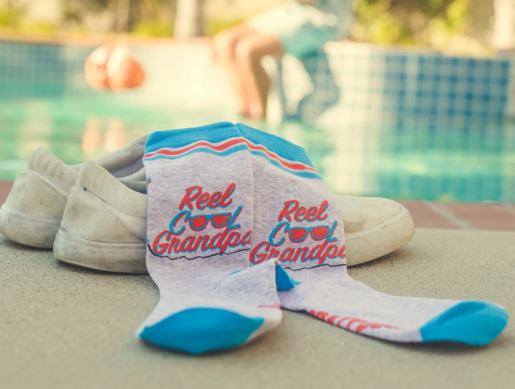 Reel Cool Grandpa Socks sold by Crazy Dog T-Shirts product image thumbnail 5