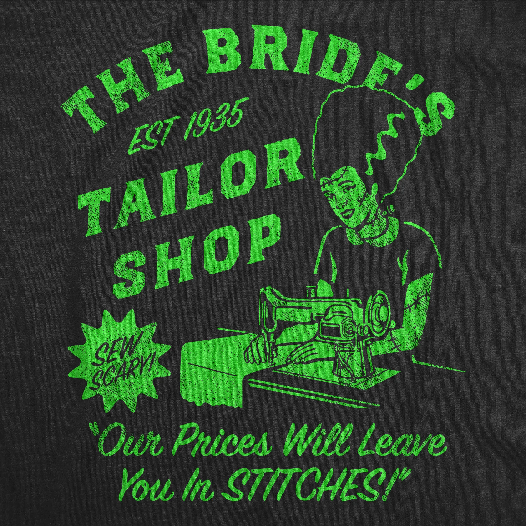 The Brides Tailor Shop Women's T Shirt sold by Crazy Dog T-Shirts product image thumbnail 2