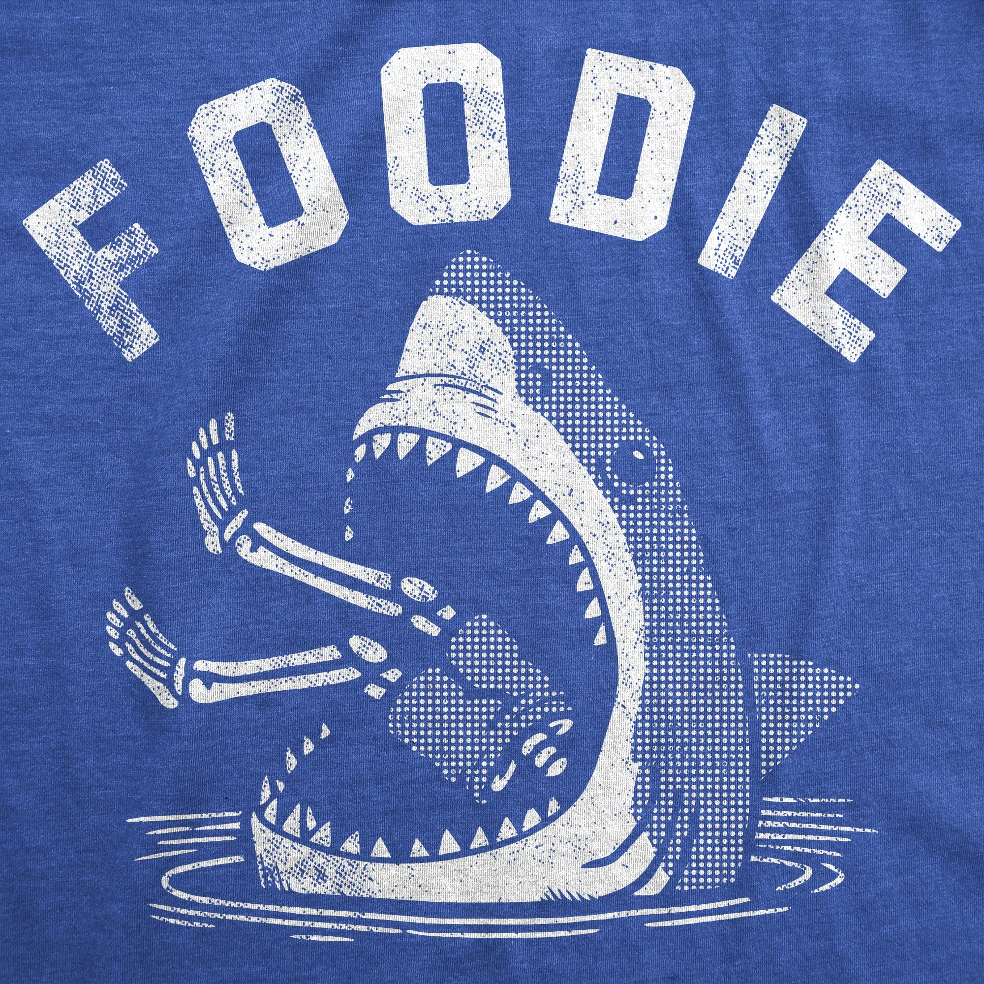 Foodie Shark Men's T Shirt sold by Crazy Dog T-Shirts product image thumbnail 2