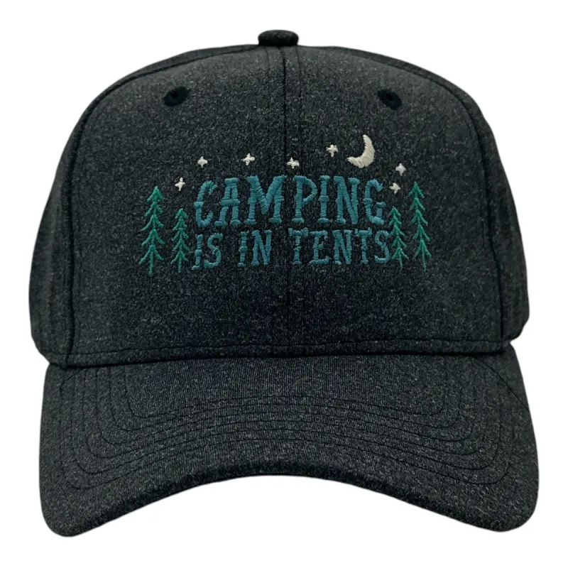 Camping is In Tents sold by Crazy Dog T-Shirts