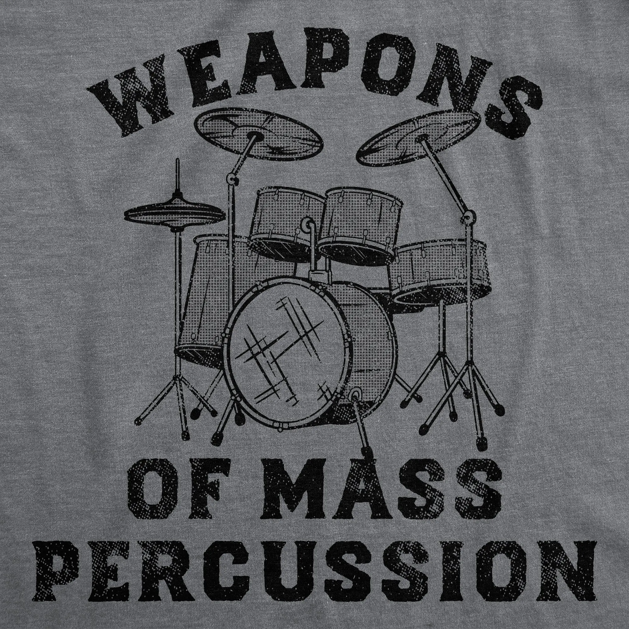 Weapons of Mass Percussion Men's T Shirt sold by Crazy Dog T-Shirts product image thumbnail 2