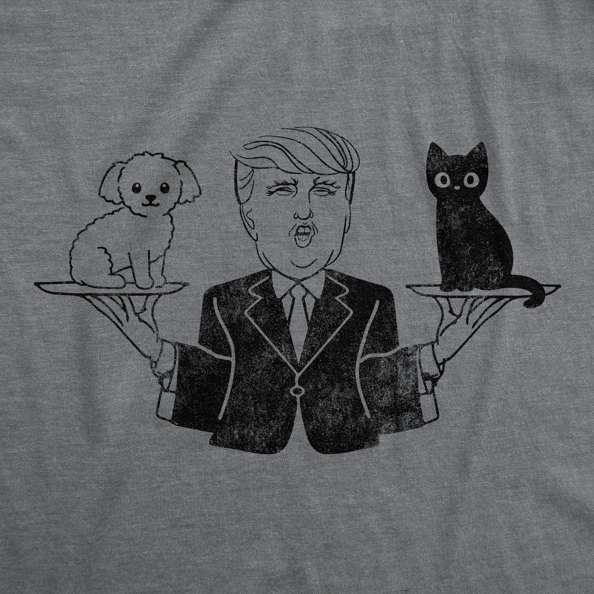 Trump Cats and Dogs Men's T Shirt sold by Crazy Dog T-Shirts product image thumbnail 2
