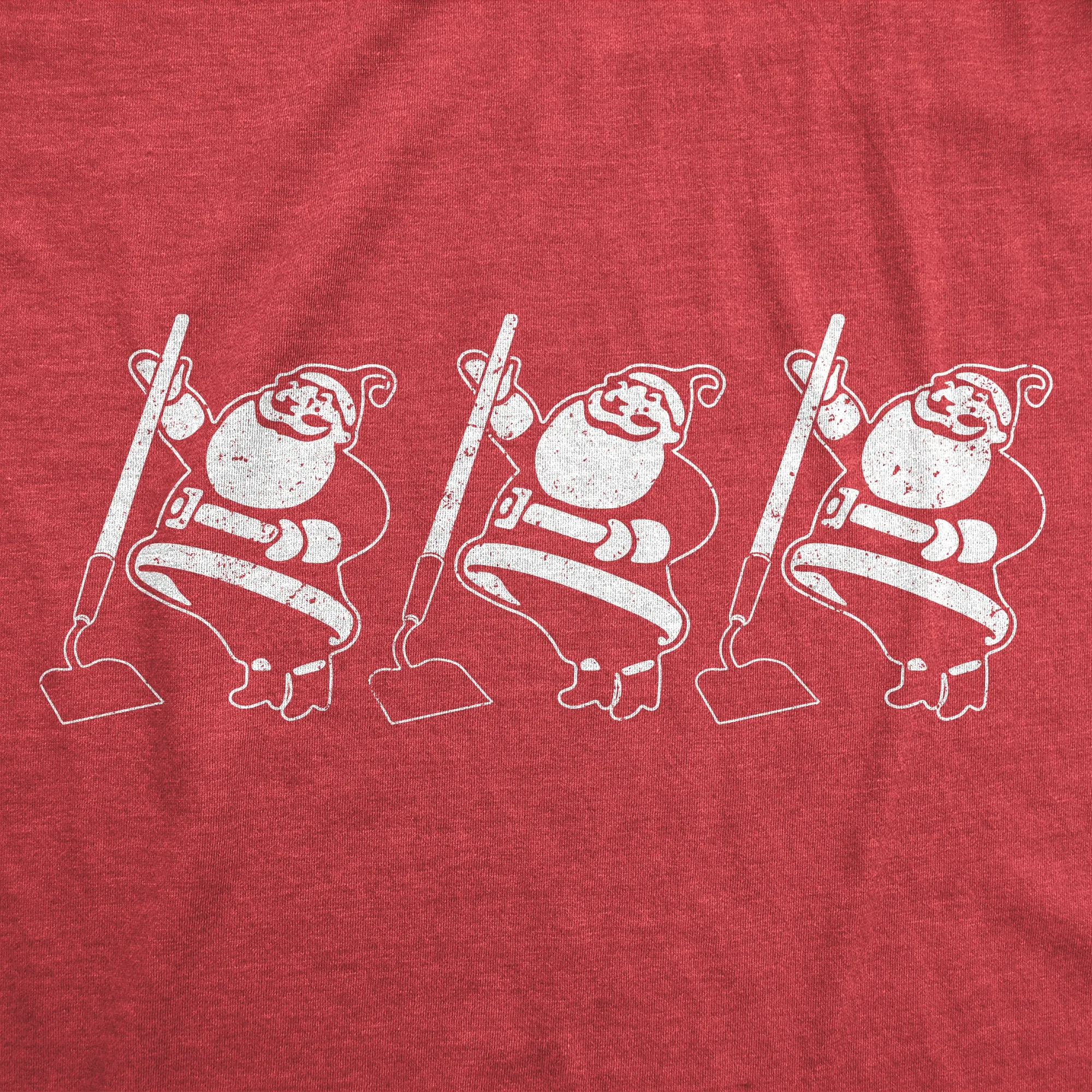 Ho Hoe Santa Men's T Shirt sold by Crazy Dog T-Shirts product image thumbnail 2