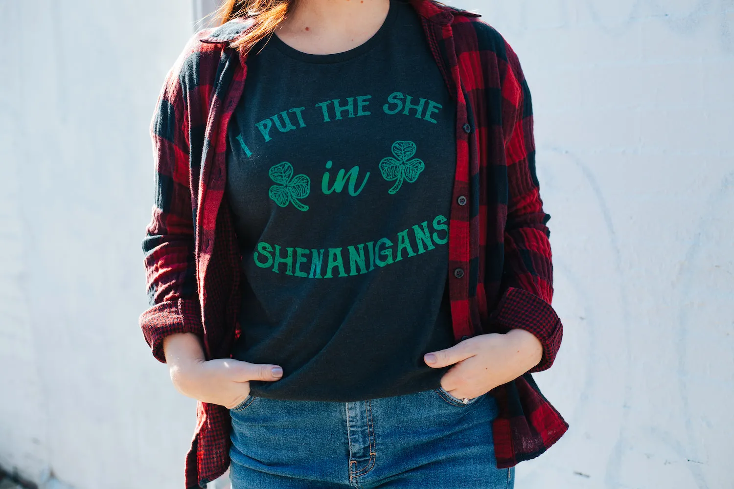 I Put The She In Shenanigans Women's T Shirt sold by Crazy Dog T-Shirts product image thumbnail 4