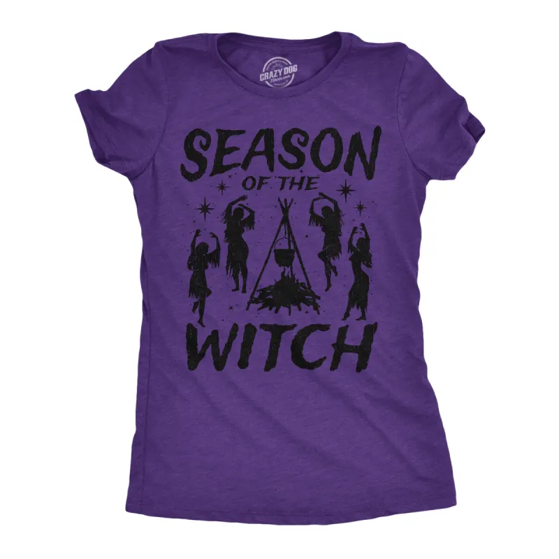 Season Of The Witch Women's T Shirt sold by Crazy Dog T-Shirts