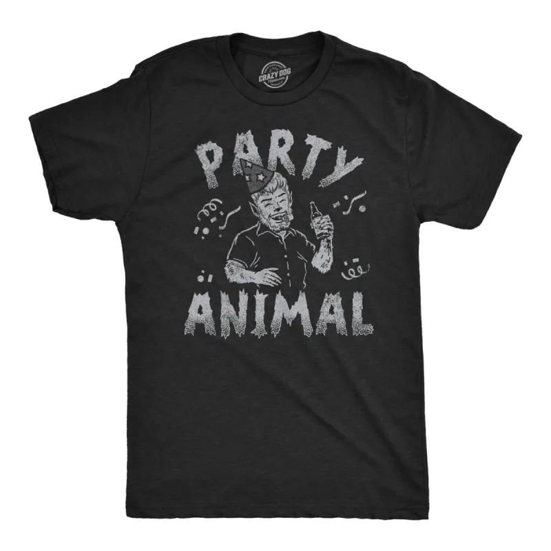 Party Animal Men's T Shirt sold by Crazy Dog T-Shirts