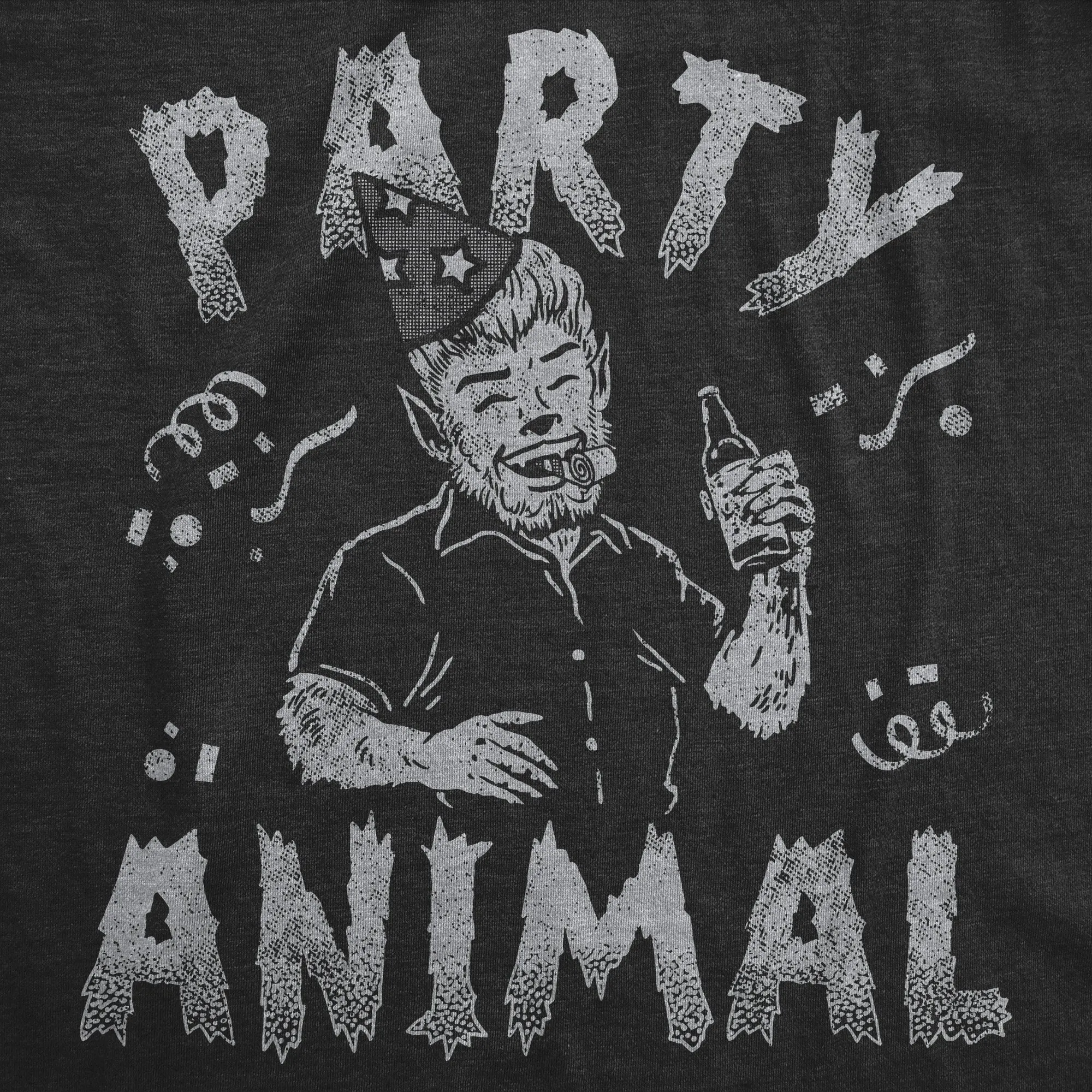 Party Animal Men's T Shirt sold by Crazy Dog T-Shirts product image thumbnail 2