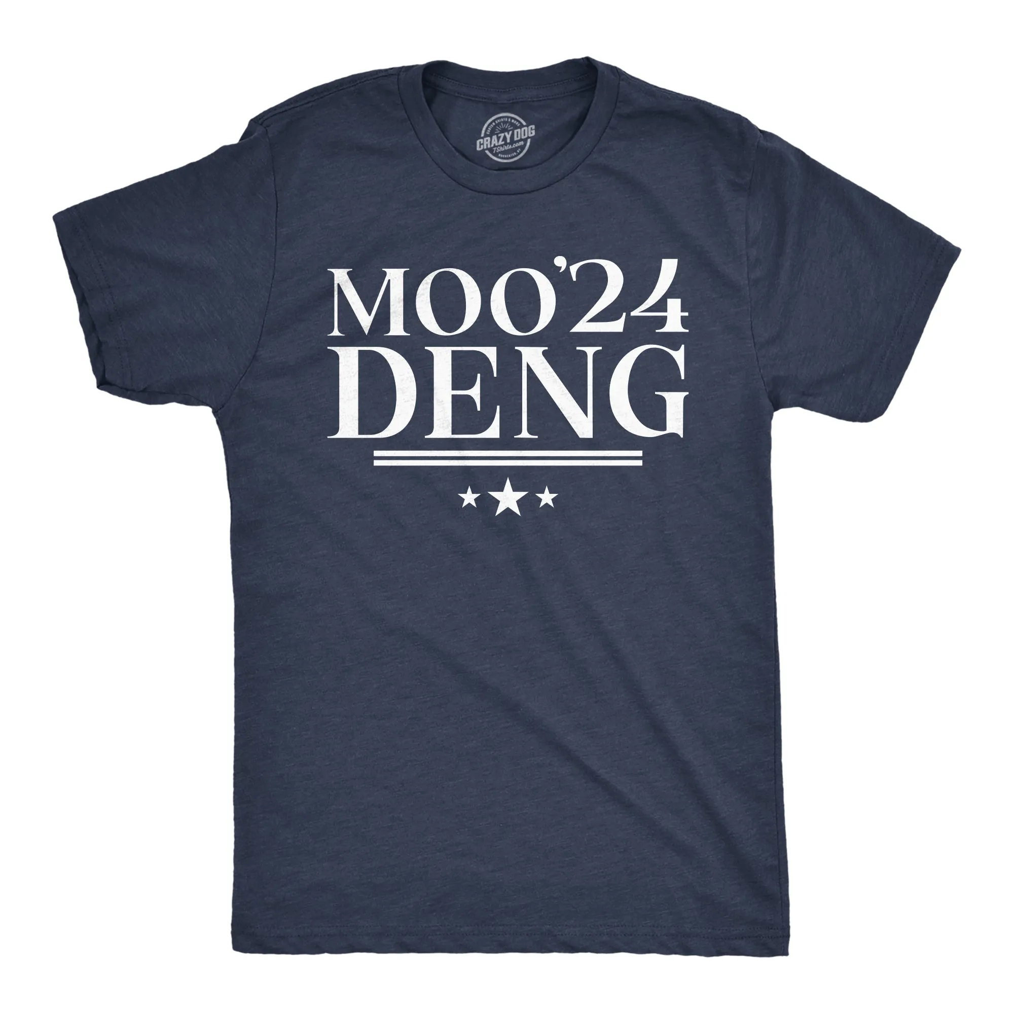 Moo Deng 2024 Men's T Shirt sold by Crazy Dog T-Shirts