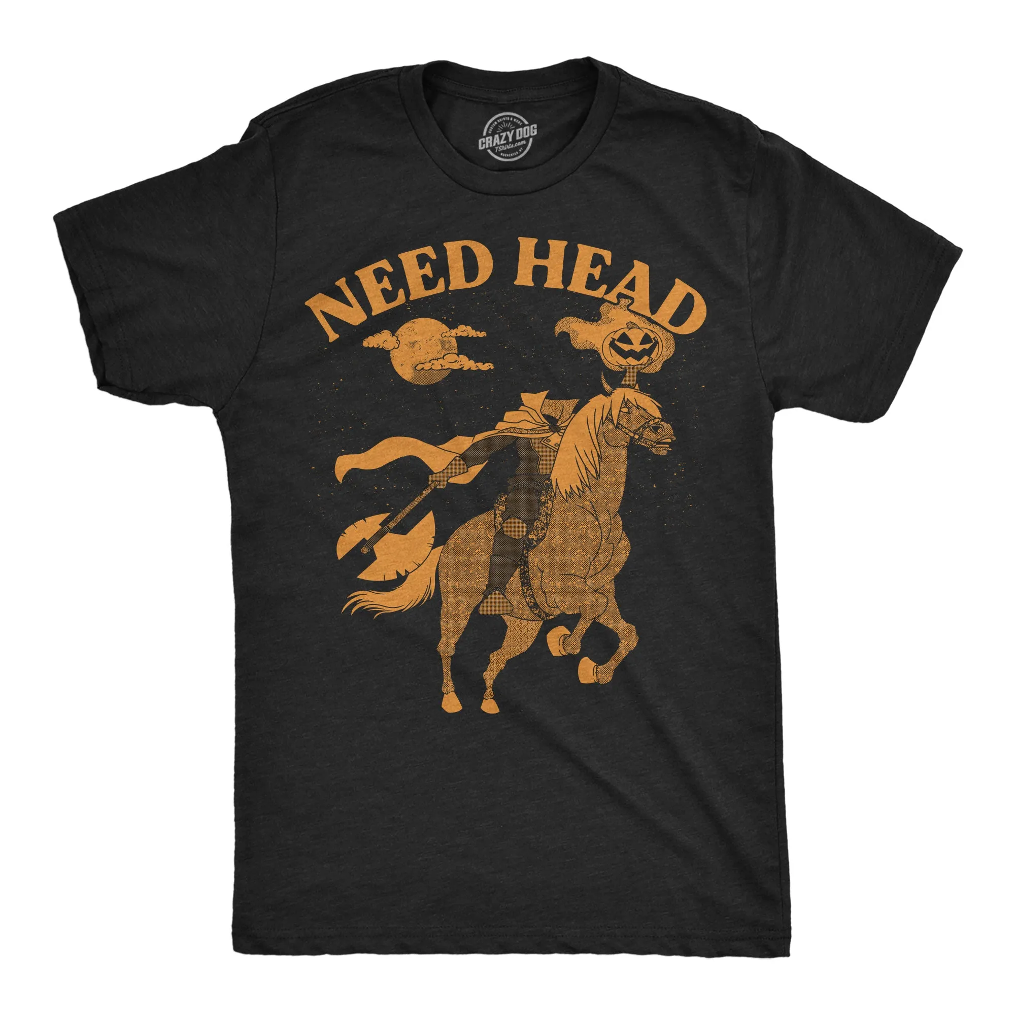 Need Head Men's T Shirt sold by Crazy Dog T-Shirts