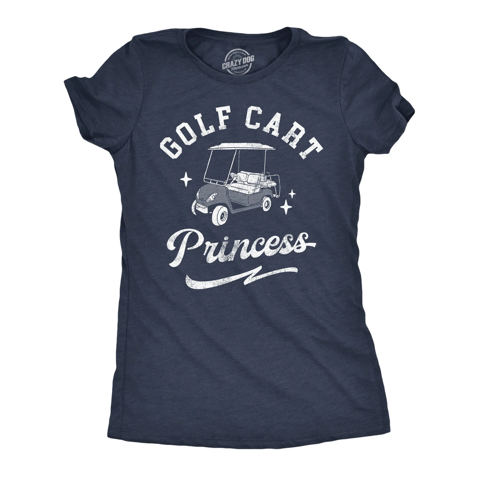 Golf Cart Princess Women's T Shirt sold by Crazy Dog T-Shirts