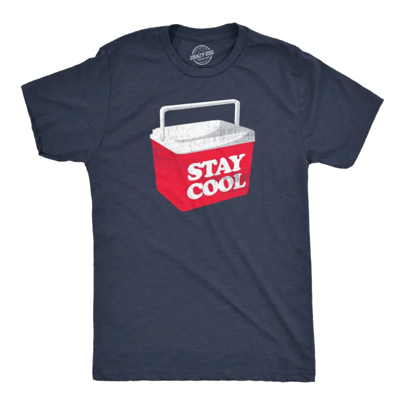 Stay Cool Men's T Shirt sold by Crazy Dog T-Shirts