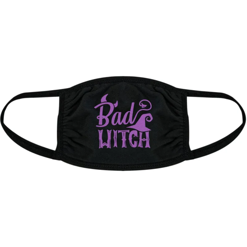 Bad Witch Face Mask Mask sold by Crazy Dog T-Shirts